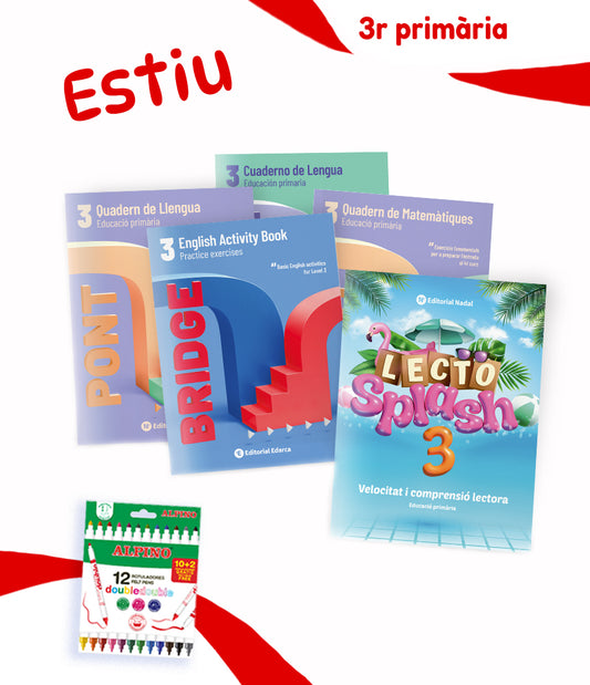 Pack de repàs d'estiu 3r primària