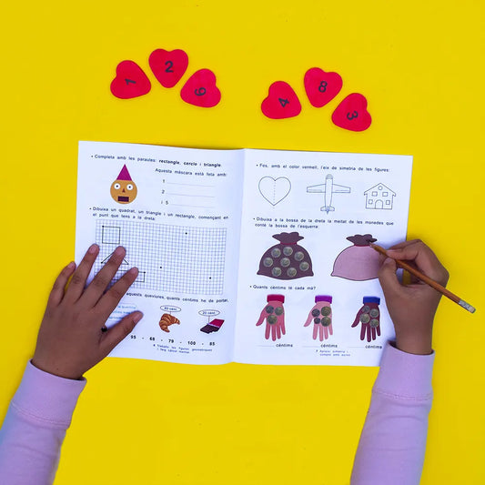 Quadern de matemàtiques – Pas Matemàtiques Segon – Primària