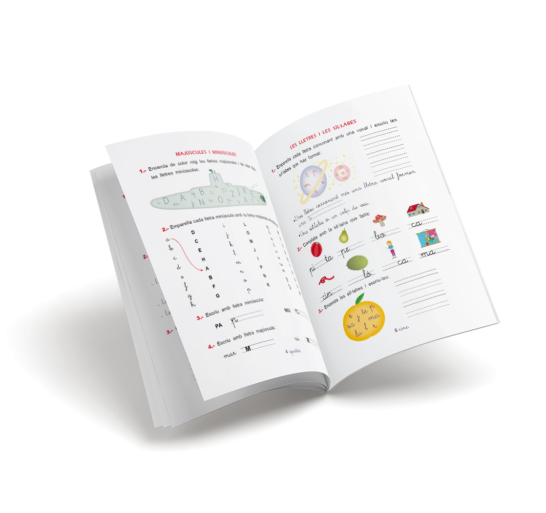 Quadern de Llengua – Pas Llengua Primer – Primària