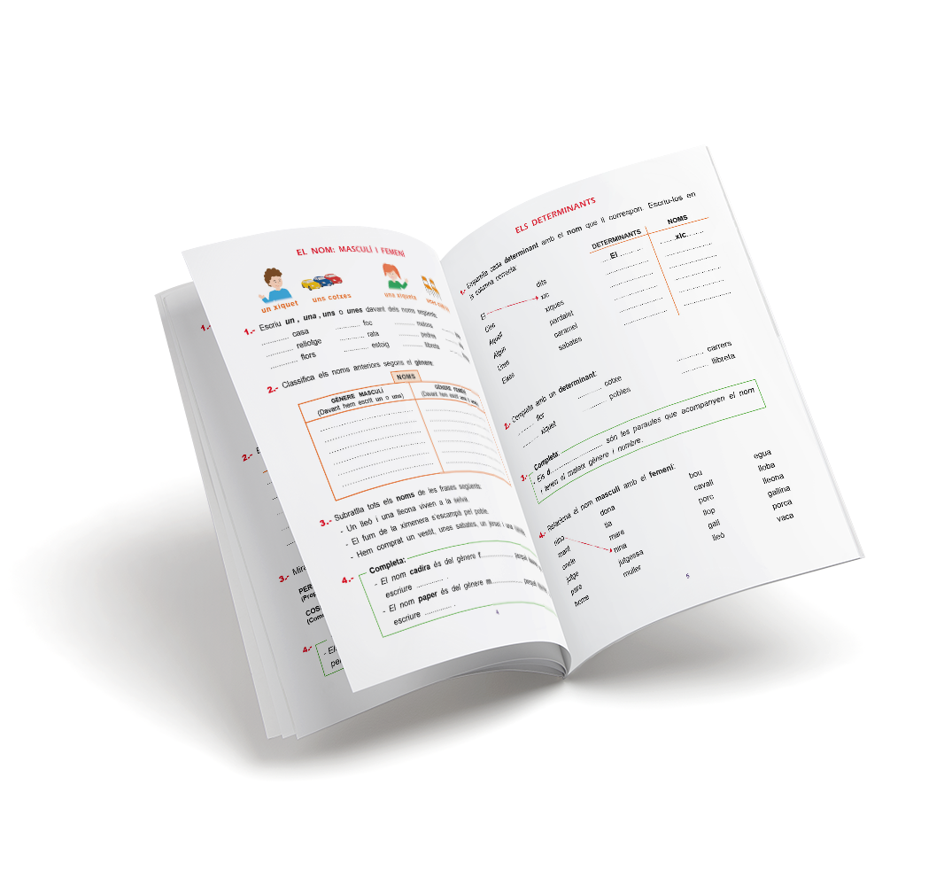Quadern de Llengua – Pas Llengua Quart – Primària