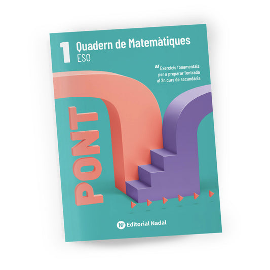 Quadern de matemàtiques – Pont Primer ESO – Secundària