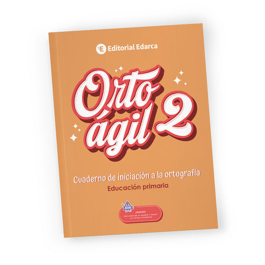 Orto ágil 2 imprenta - Quadern d'ortografia en castellà - 2n de Primària