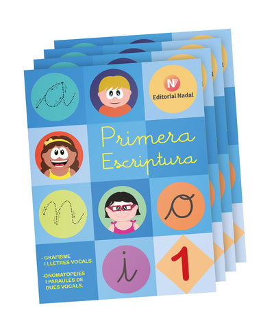 Col·lecció quaderns lletra lligada - Primera Escriptura - infantil