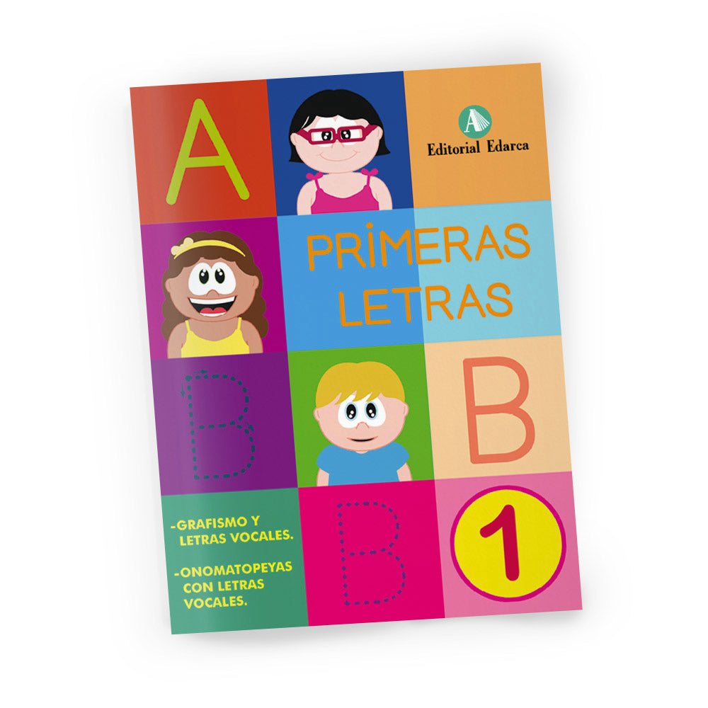Quadern d'escriptura - Primeras Letras 1 - infantil