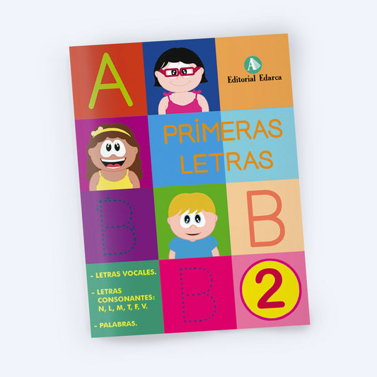 Quadern d'escriptura - Primeras Letras 2 - infantil