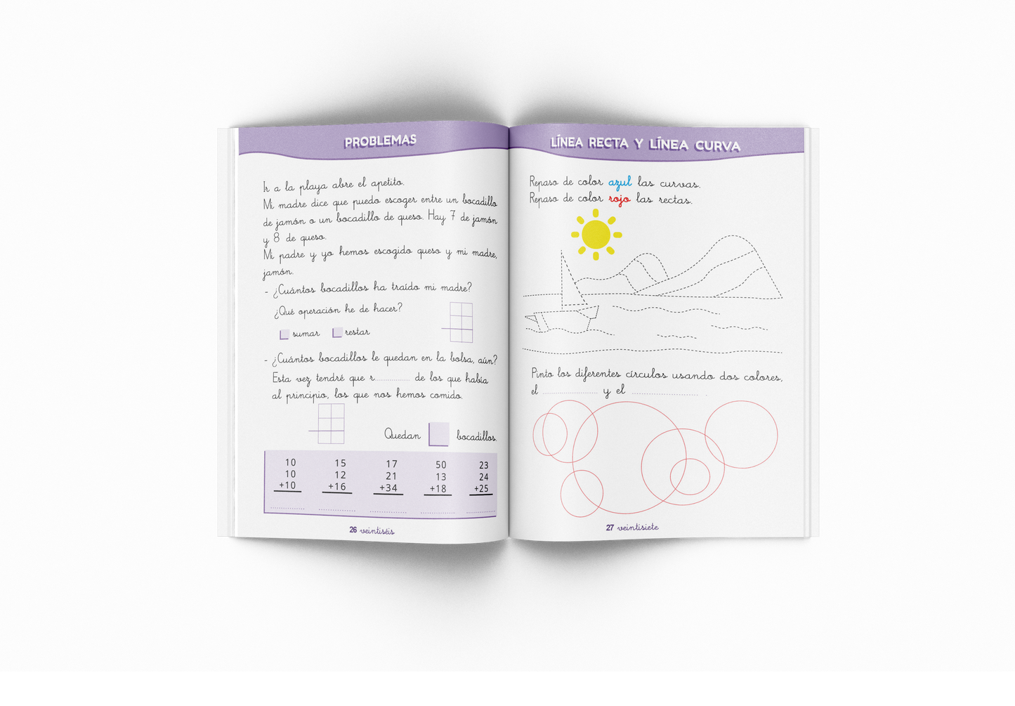 Quadern de matemàtiques - Puente matemáticas 1º - primària