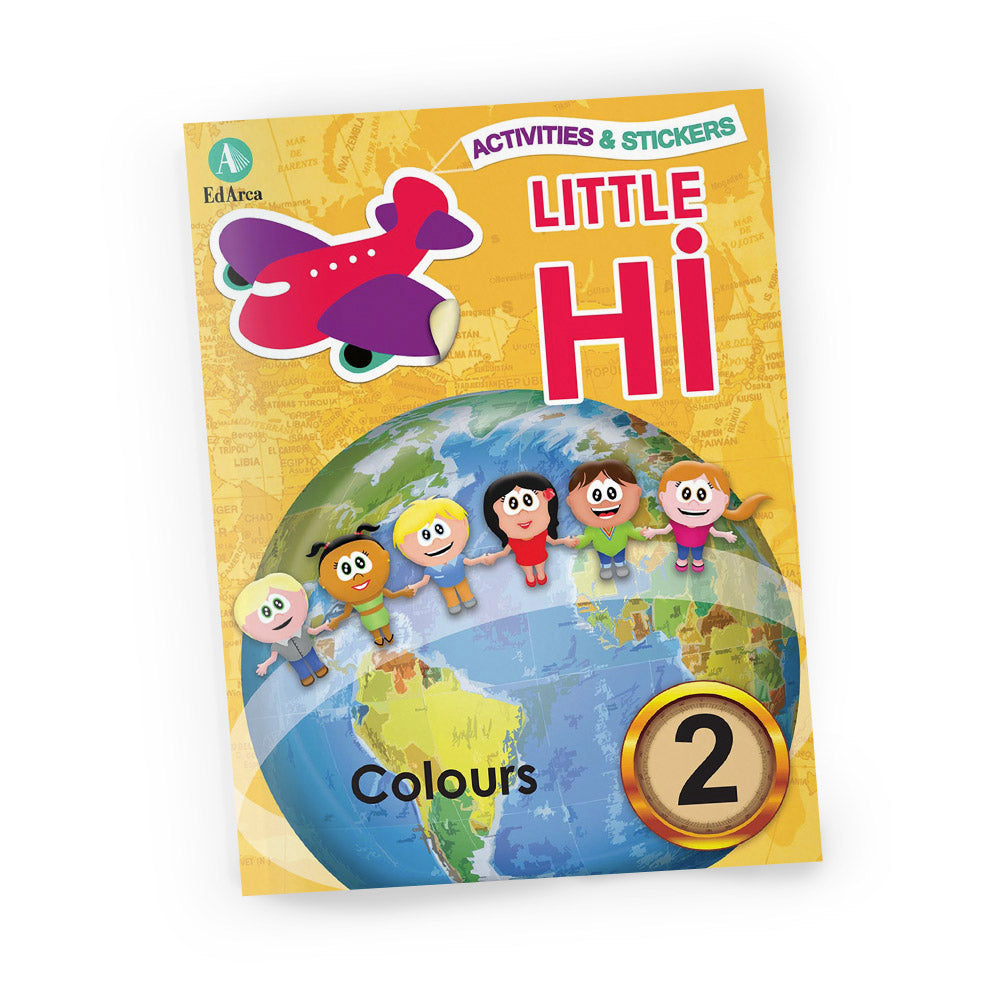 Cuaderno infantil ingles colours