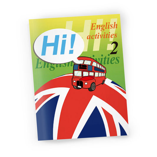 Quadern d'exercicis d’anglès - Hi English - 2