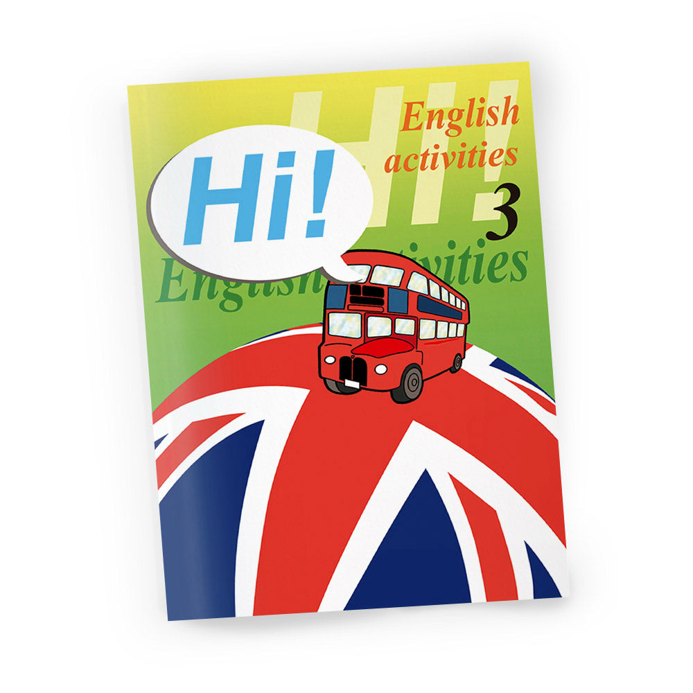 Quadern d'exercicis d’anglès - Hi English - 3