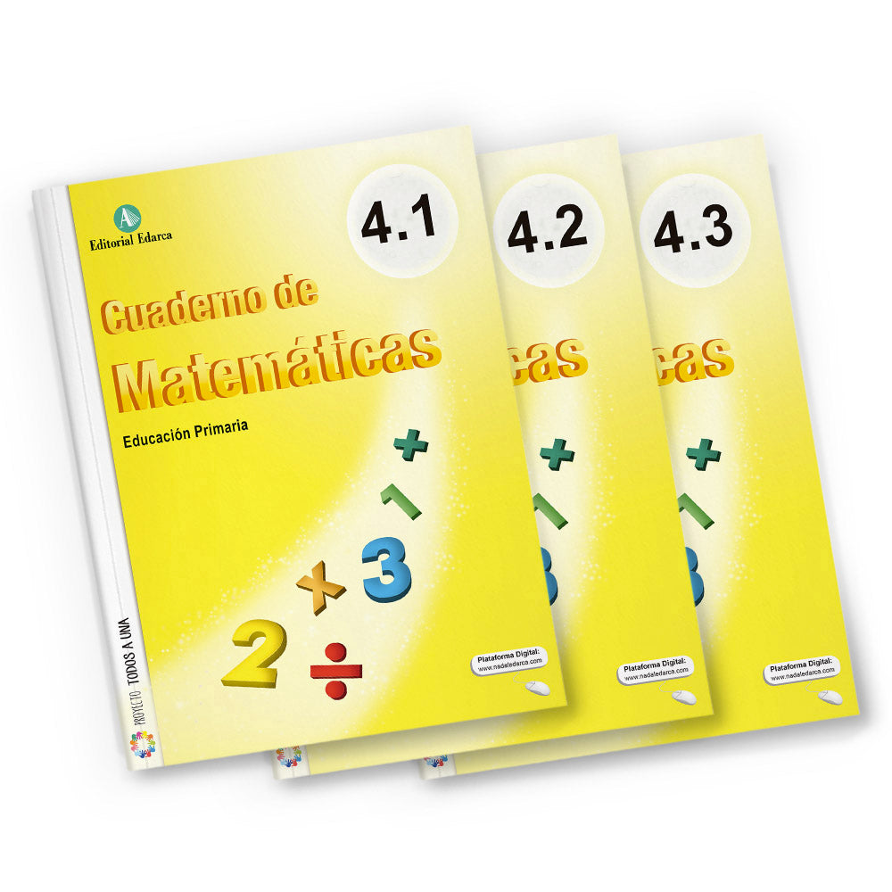Cuaderno Matemáticas 4 - Todos a una