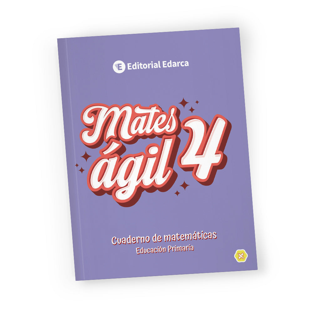 Mates ágil 4 - Quadern de matemàtiques - 4t de primària