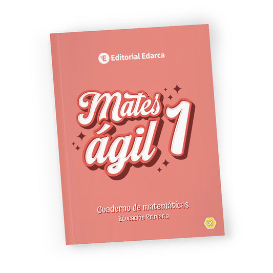 Mates ágil 1 cursiva - Quadern de matemàtiques - 1r de primària