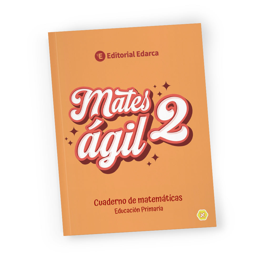 Mates ágil 2 imprenta - Quadern de matemàtiques - 2n de primària