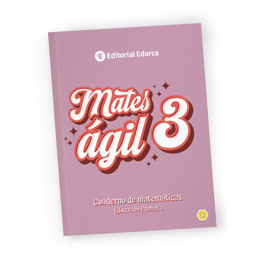 Mates ágil 3 - Quadern de matemàtiques - 3r de primària