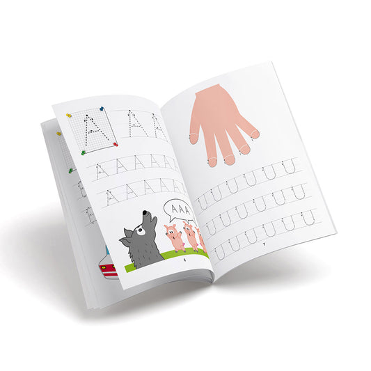 Quadern d'escriptura - Primeras Letras 1 - infantil
