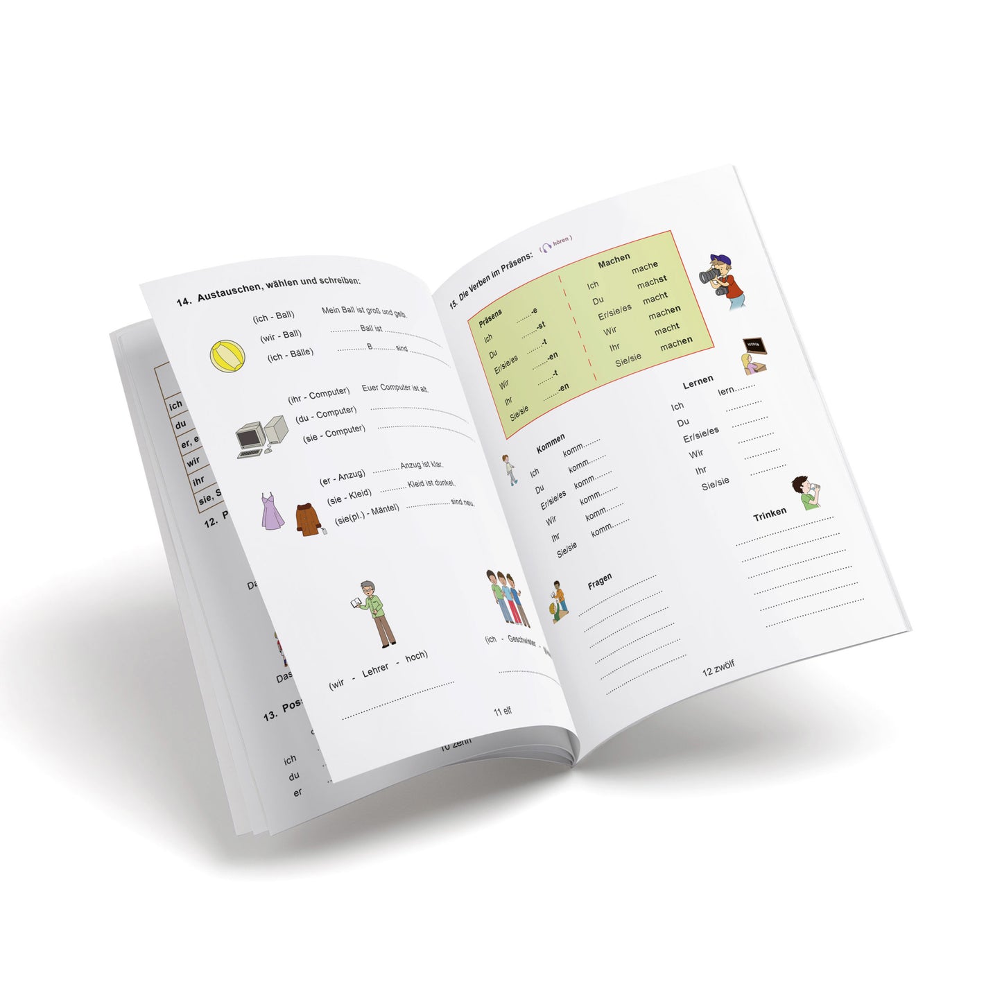 fichas alemán bitte 16