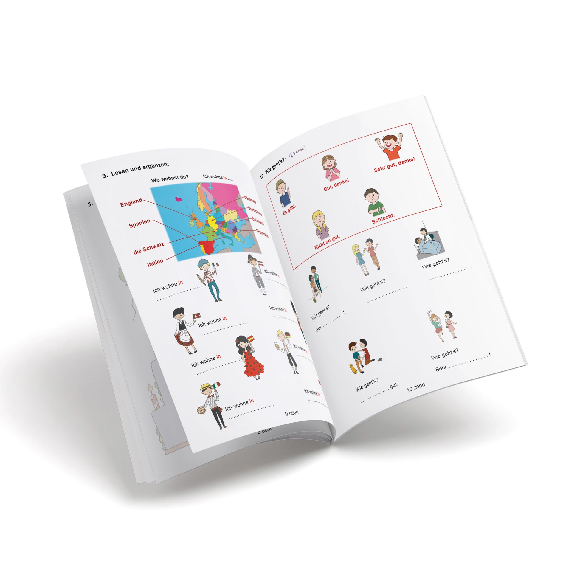 fichas alemán bitte 3