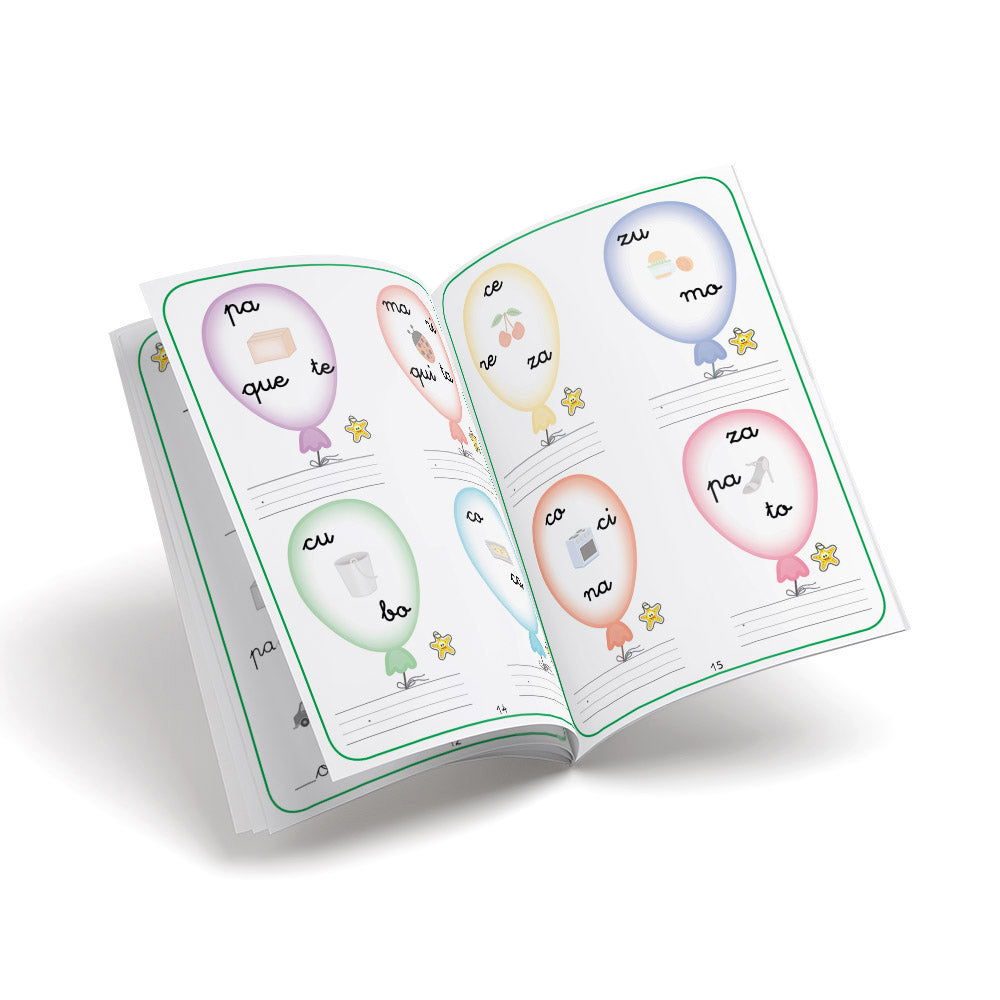 fichas lectoescritura 8 infantil