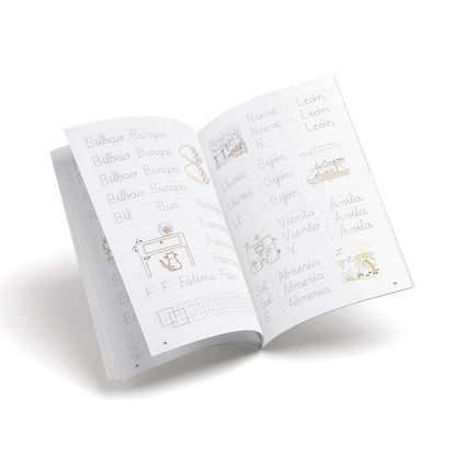 fichas castillo escritura 8