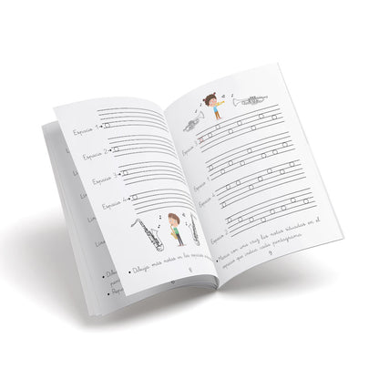 fichas música primaria 5