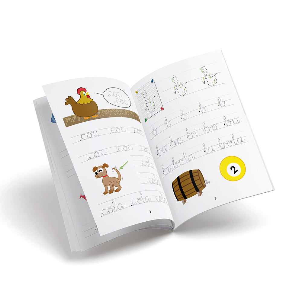 Quadern d'escriptura - Primera Escritura 3 - cursiva infantil