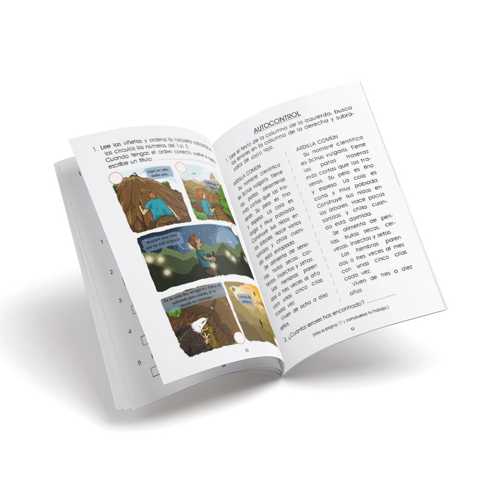 fichas lector 10