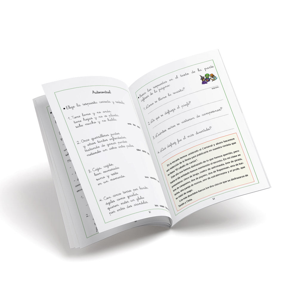 fichas lector 8