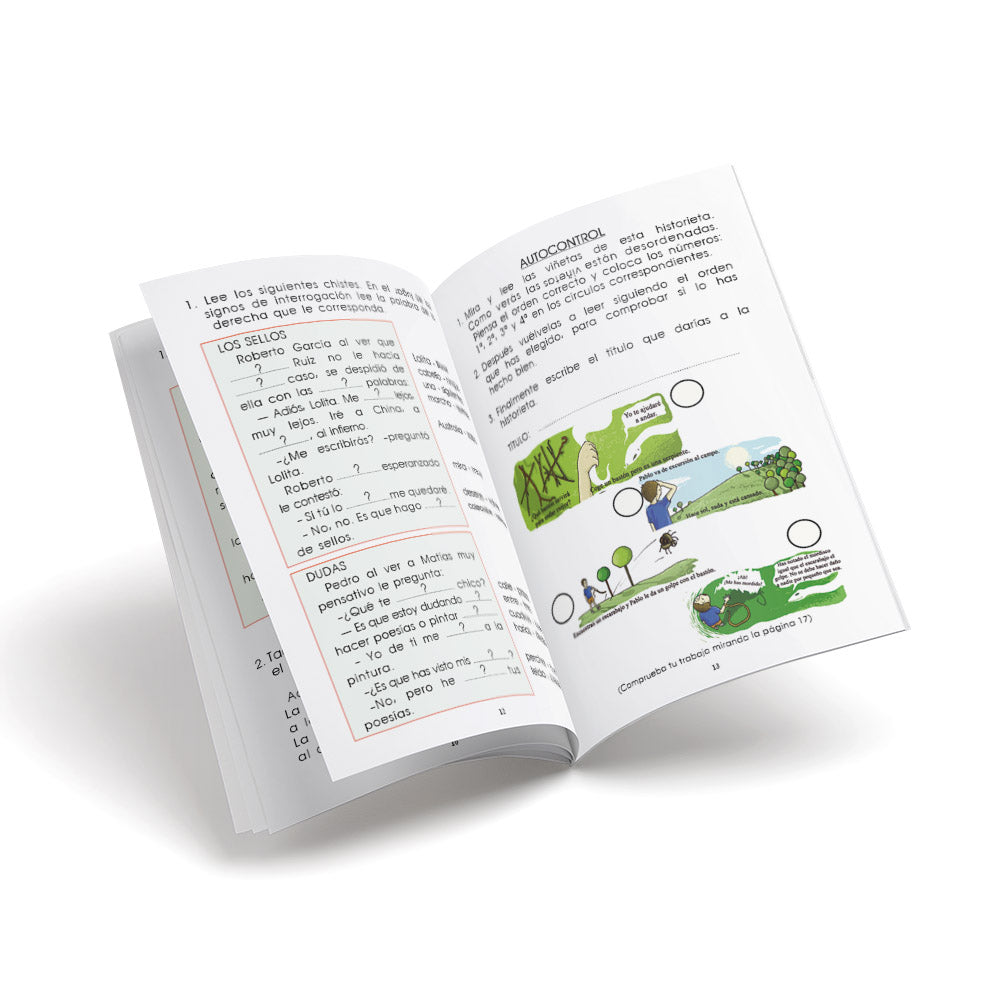 fichas lector 9