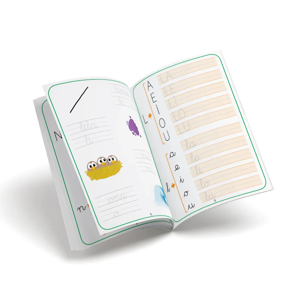 Quadern de Lectoescriptura 4 - infantil