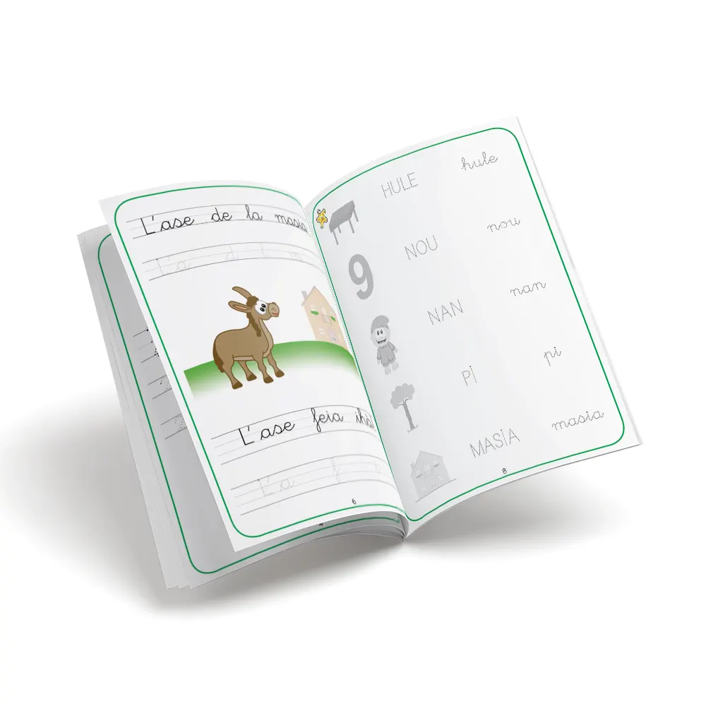 Quadern de Lectoescriptura 6 - infantil