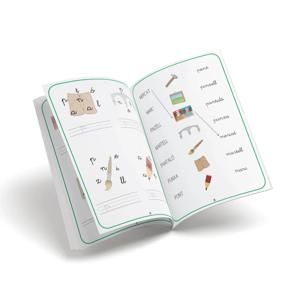 Quadern de Lectoescriptura 9 - infantil