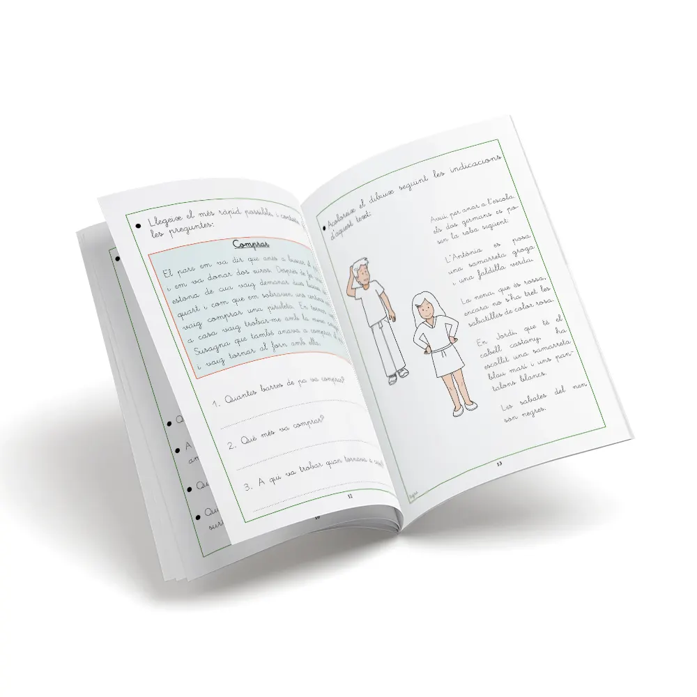 Quadern de comprensió lectora - Lector 3 - primària