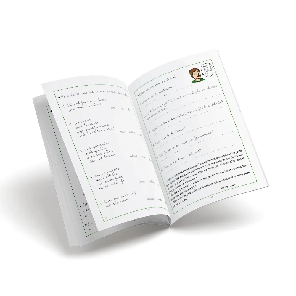 Quadern de comprensió lectora - Lector 7 - primària