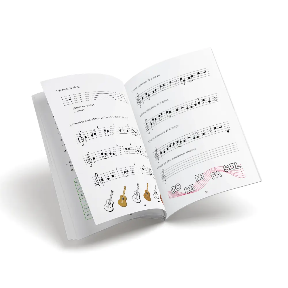 Quadern d'exercicis - Música 9 - primària