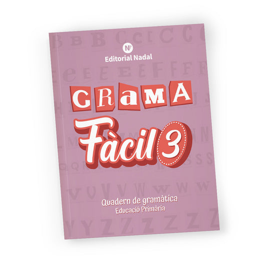 Grama fàcil 3 - Quadern de gramàtica - 3r primària