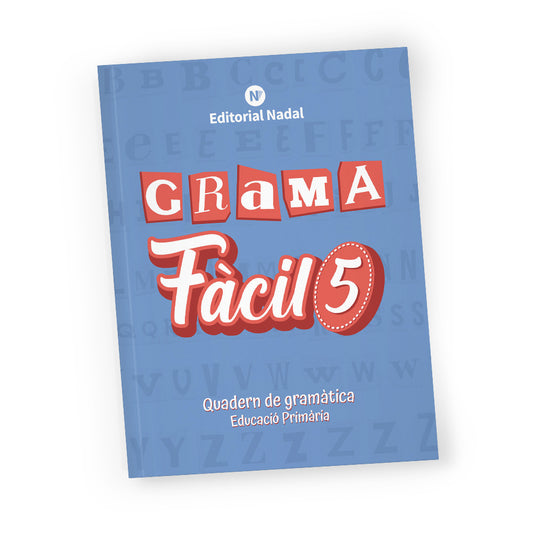 Grama fàcil 5 - Quadern de gramàtica - 5è primària