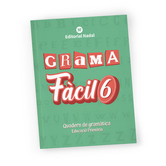 Grama fàcil 6 - Quadern de gramàtica - 6è primària