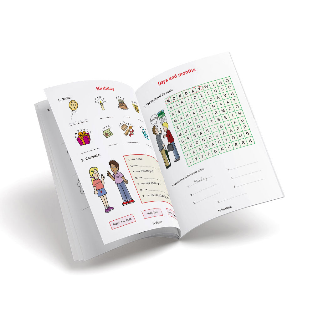 Quadern d'exercicis d’anglès - Hi English - 1