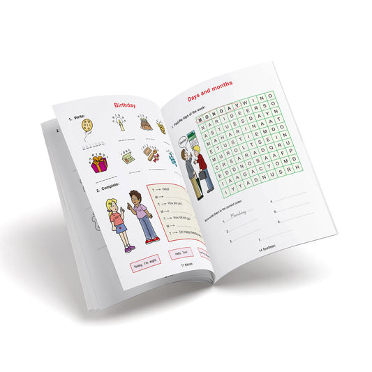 Quadern d'exercicis d’anglès - Hi English - 1