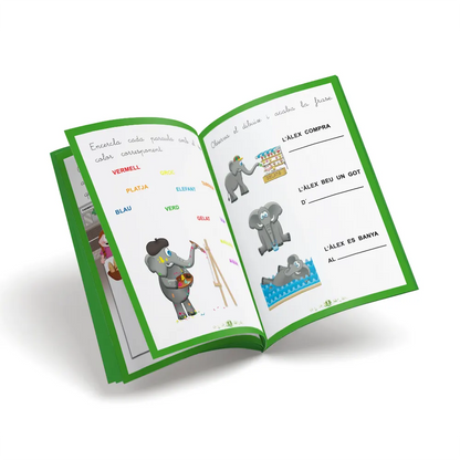 Quadern de grafomotricitat - Petit Pont Infantil - Lletres I5