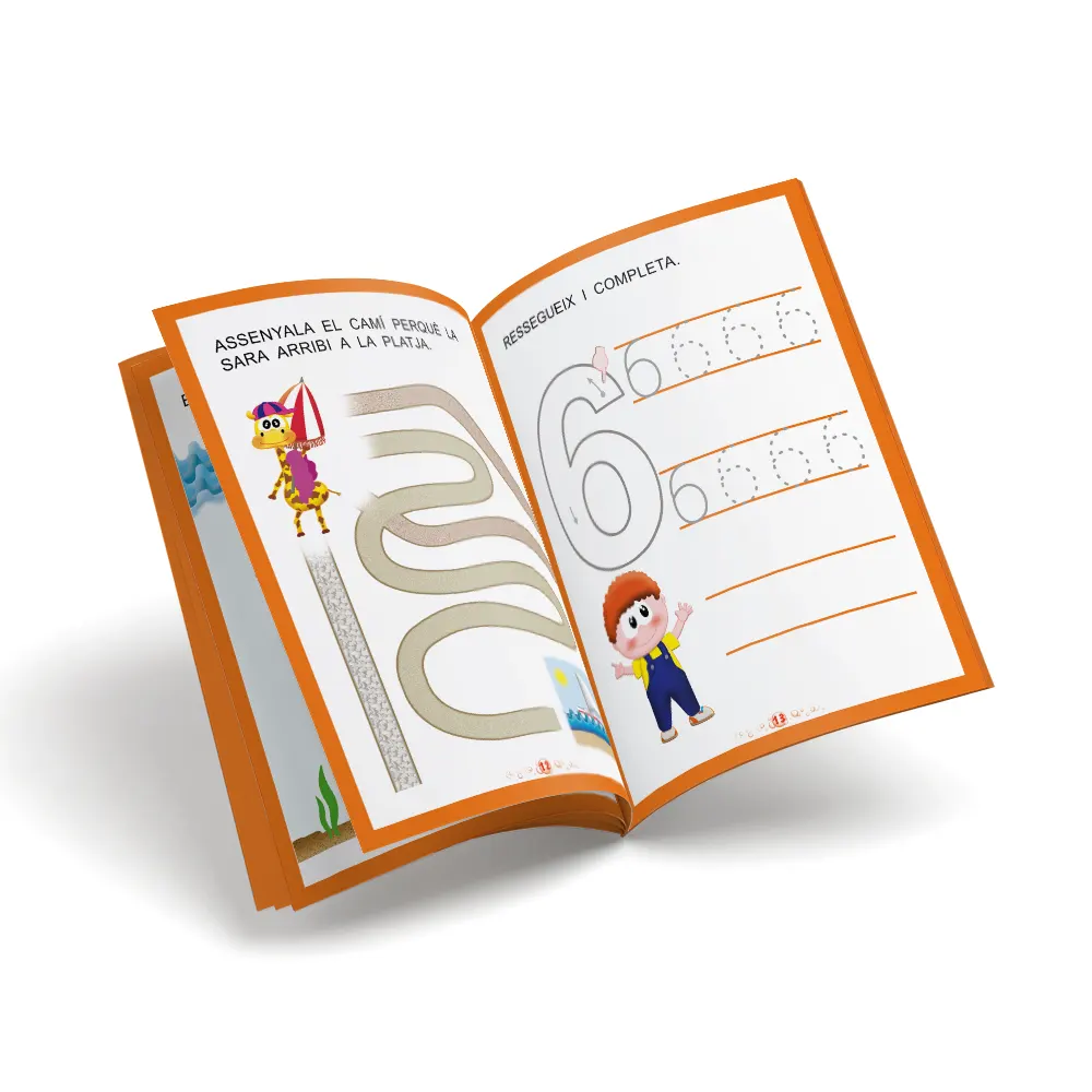 Quadern de grafomotricitat - Petit Pont Infantil - Nombres I4