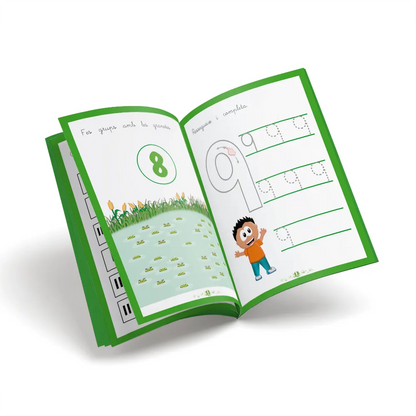 Quadern de grafomotricitat - Petit Pont Infantil - Nombres I5