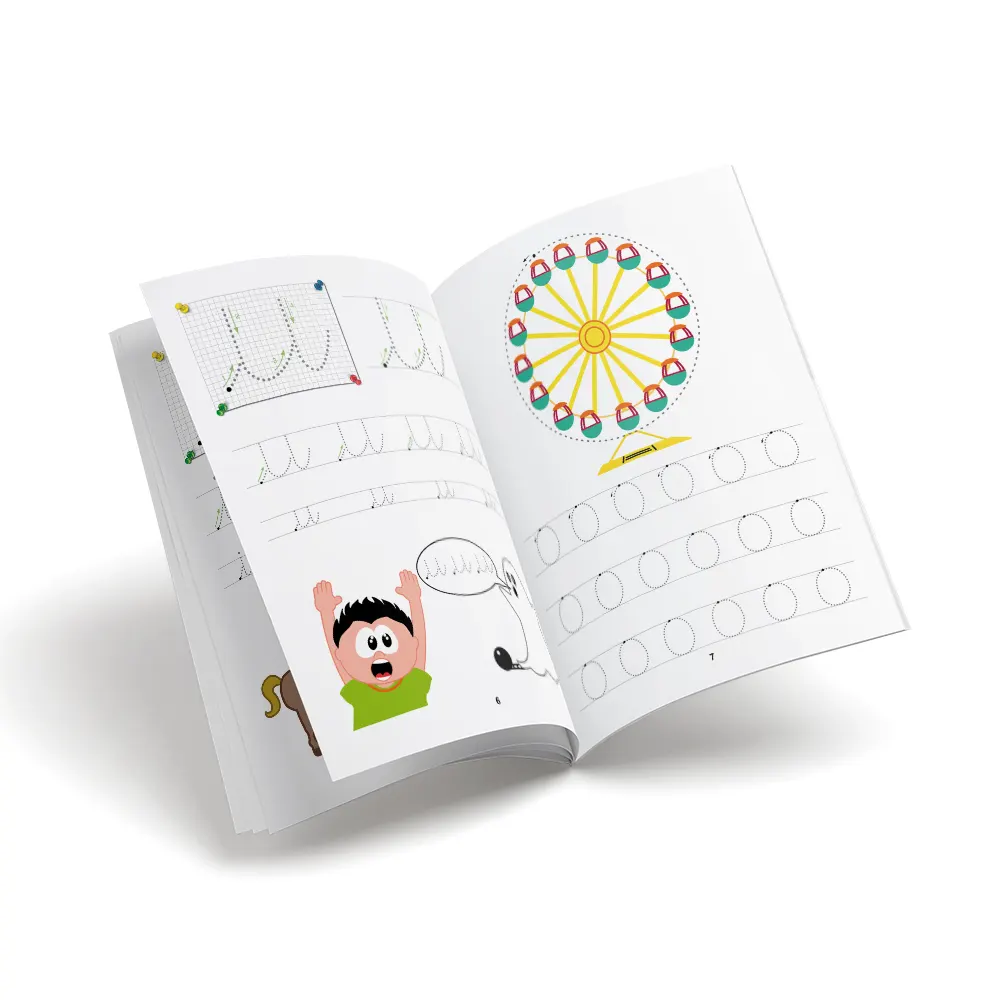 Quadern d'escriptura lligada - Primera Escriptura 1 - infantil