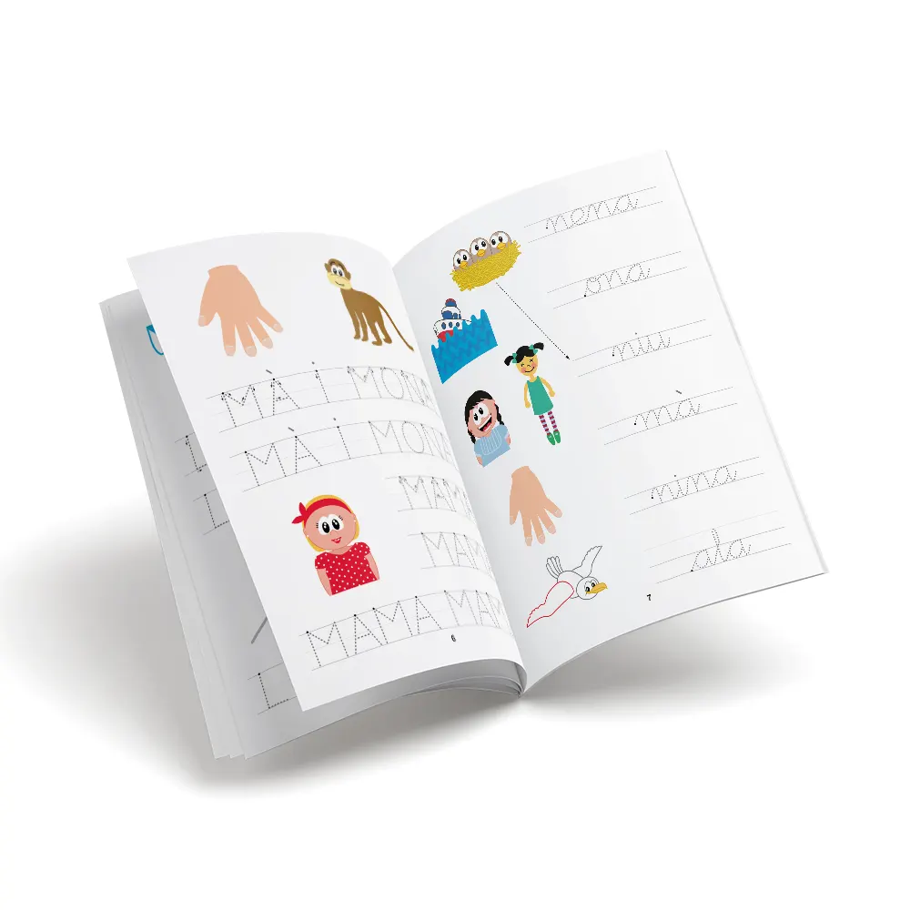 Quadern d'escriptura PAL - Primeres Lletres 2 - infantil
