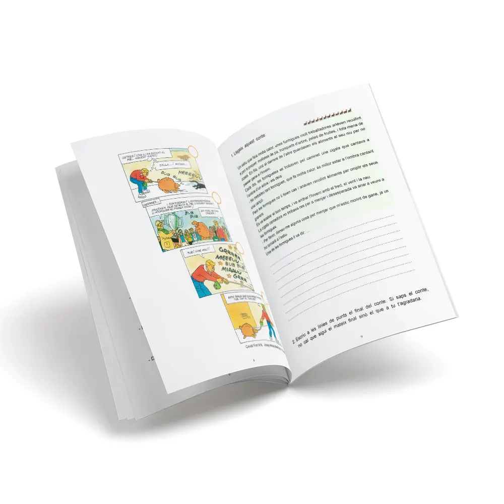 Quadern comprensió lectora - Pràctiques de Lectura 5A - primària