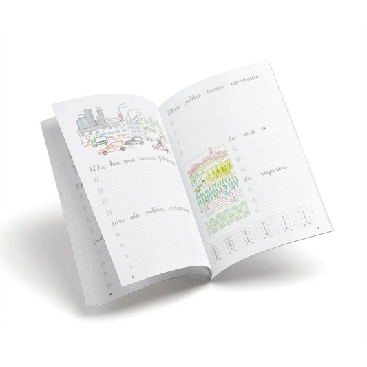 Quadern escriptura - Rumb escriptura 12 - primària