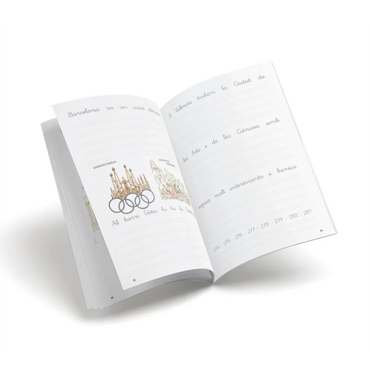 Quadern escriptura - Rumb escriptura 15 - primària