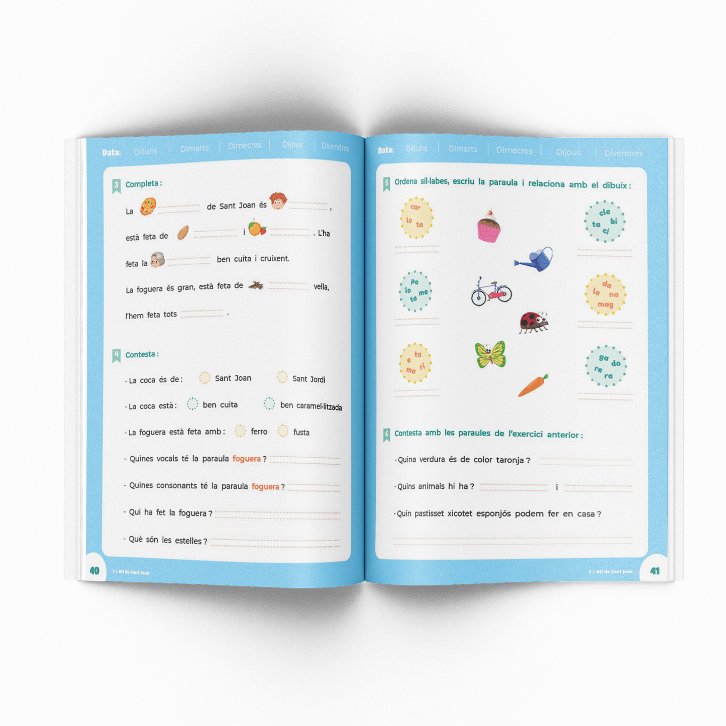 Quadern d’ortografia valenciana – 1r de primària – Orto eixida 1 – Impremta