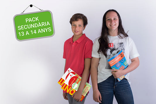 Pack de quaderns d'estiu - Vacances Segon ESO - secundària