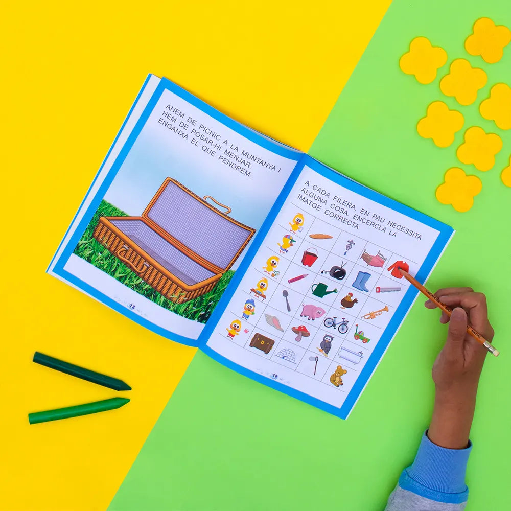 Quadern de grafomotricitat - Petit Pont Infantil - Lletres I3